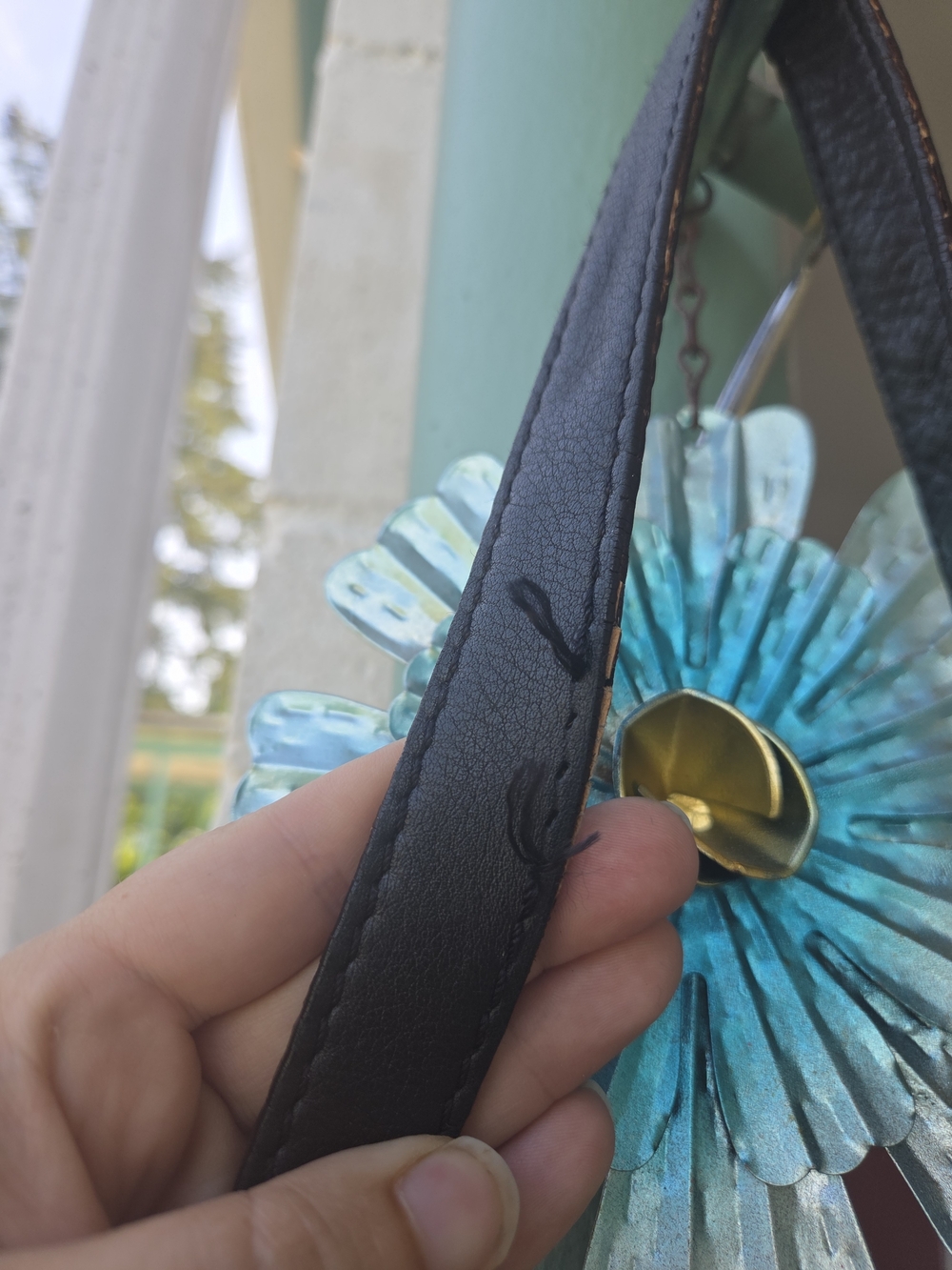 Black Leather Shoulder Bag by Kate Spade - Picture 2 of 5